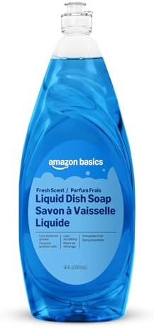 Amazon Basics Dish Soap, Fresh Scent, 50 fl oz, Pack of 1, Packaging May Vary | Amazon (US)