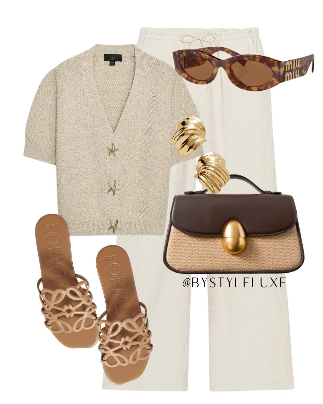 VANILLA/MOCHA - the knitted top you guys LOVE styled here with some drawstring trousers and brown accessories to complete the outfit 

#summeroutfit #holidayoutfit #zara

#LTKbag #LTKeurope #LTKsummer