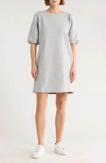 Puff Sleeve Knit Dress | Nordstrom Rack
