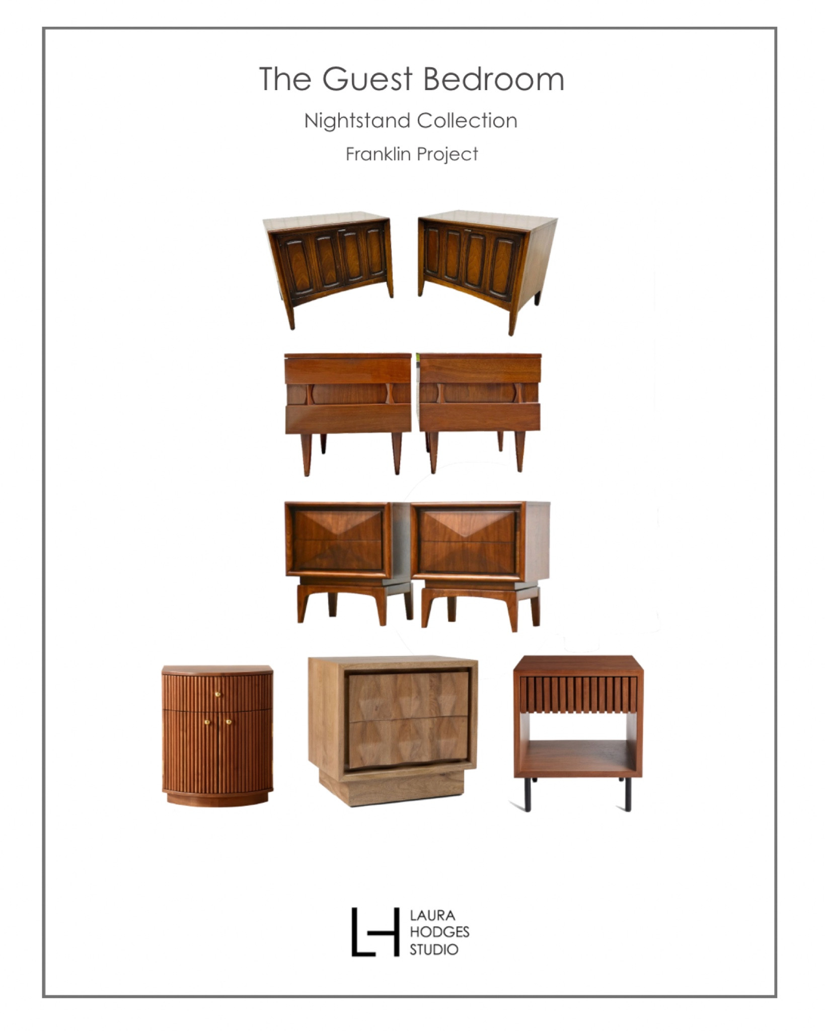 Nightstands vintage and new, here are a few we found for you!