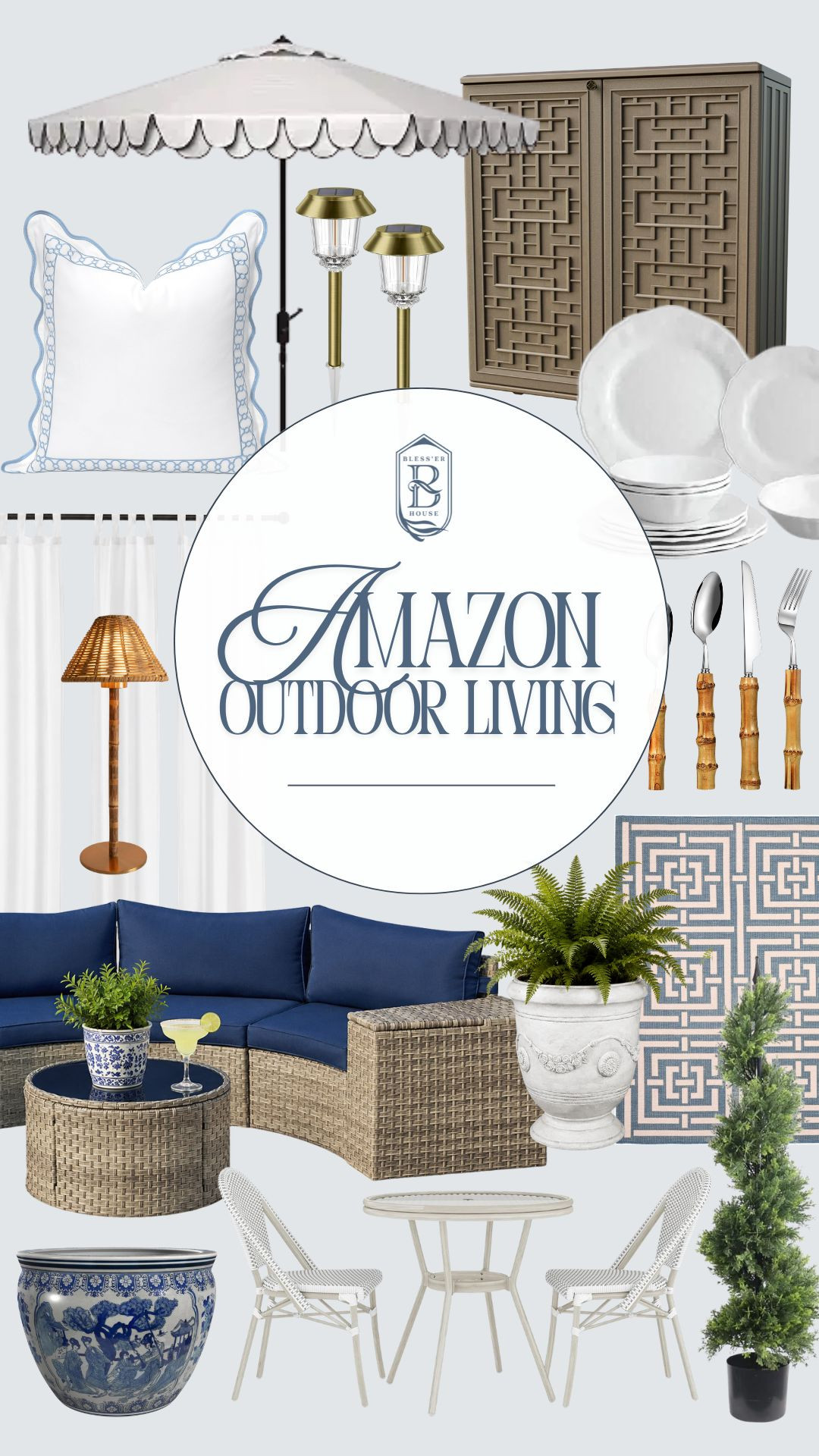 Amazon outdoor finds


outdoor furniture, patio, solar lights, umbrella, outdoor storage, greenery, bistro table 

 #LTKSeasonal