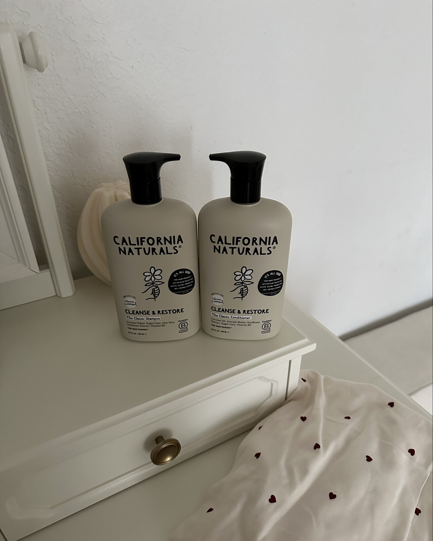 I am always loving California Naturals shampoo and conditioners and these cleanse & restore ones have been such a dream for my winter hair! These both are made with such good ingredients which I love, plus they smell so good! Available at Target! #Target 

#LTKMostLoved #LTKBeauty #LTKGiftGuide