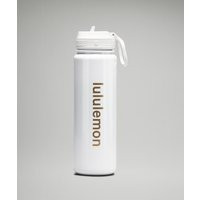 Back to Life Sport Bottle 24oz Straw Lid Shine | Lululemon (US)