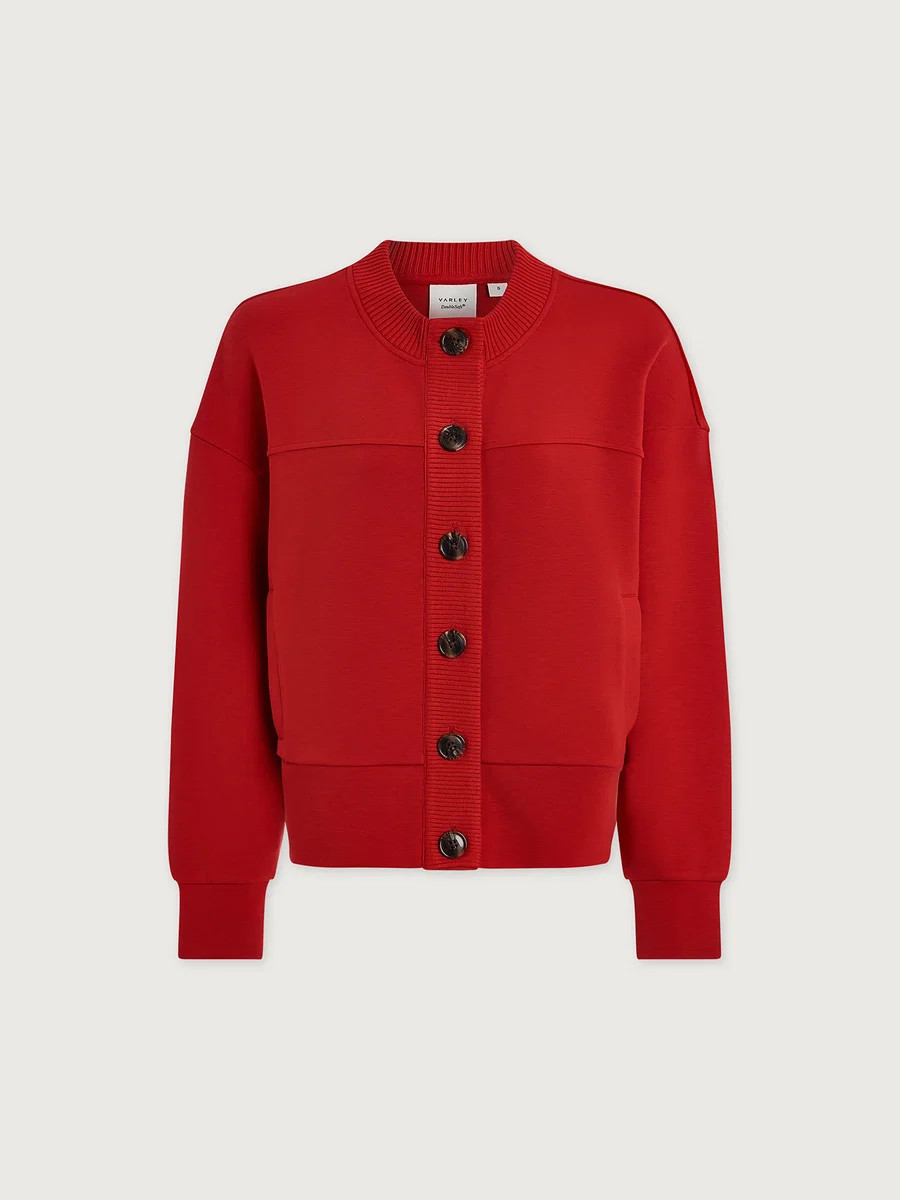 Olwen Button Front Sweat | Women's Button Front Sweatshirt | Varley US | Varley US