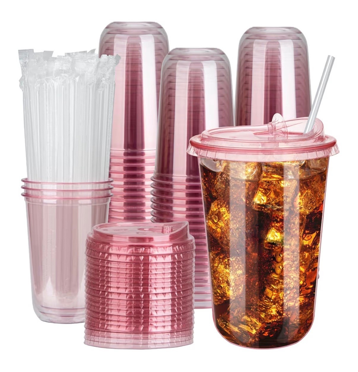 found the cutest cups for valentines or your iced coffee! #valentines #icedcoffee 💖

#LTKValentine