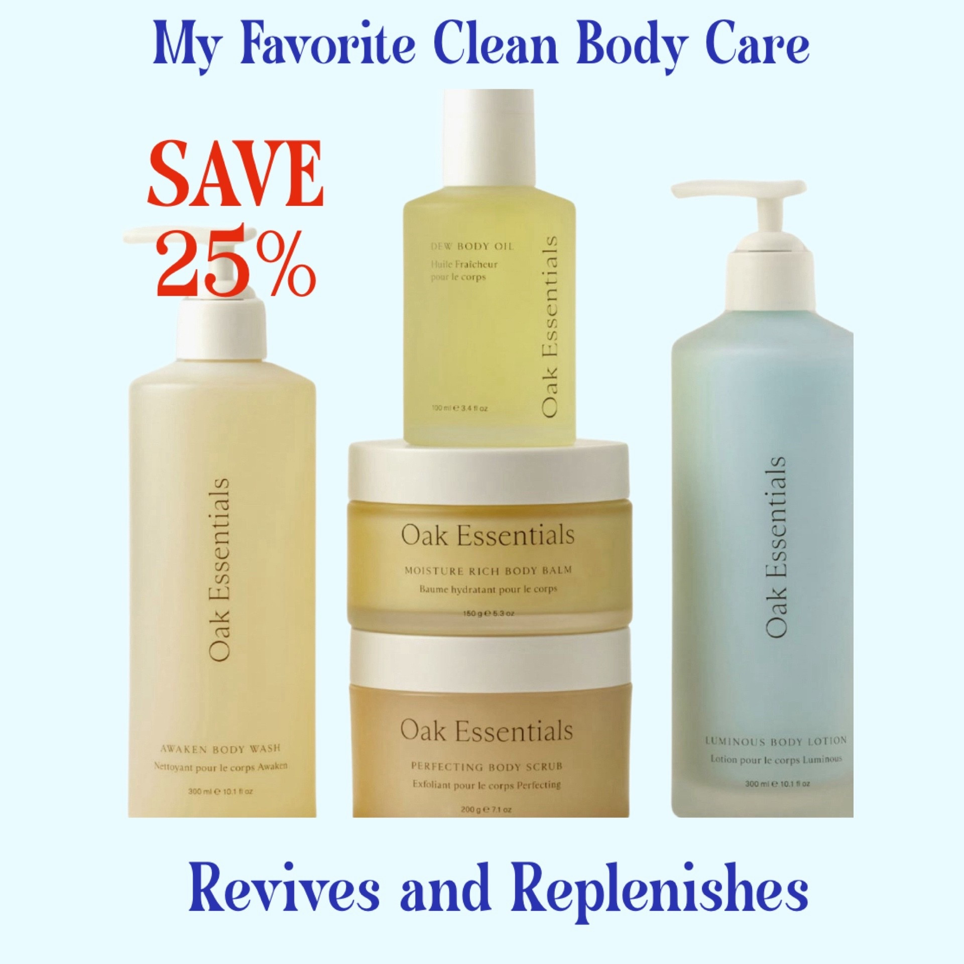 Luxurious Body Scrub, Luminous Lotion and Body Oil- that don't have toxic ingredients 

#LTKSaleAlert #LTKGiftGuide #LTKCyberWeek