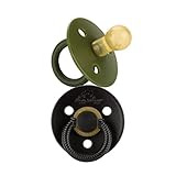 Amazon.com : Itzy Ritzy Natural Rubber Pacifiers, Set of 2 – Natural Rubber Newborn Pacifiers w... | Amazon (US)
