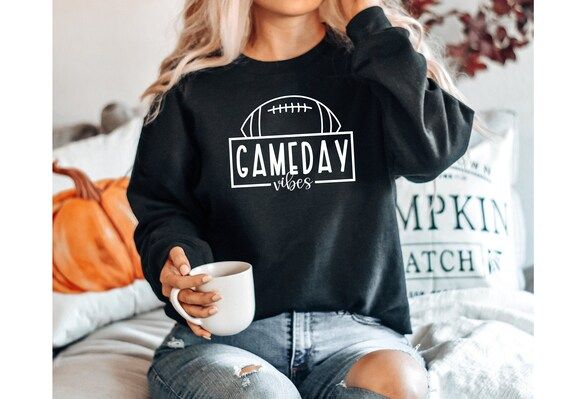 Game Day Sweatshirt  Sports Pullover for Women  Football - Etsy | Etsy (US)