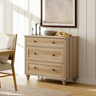 Scarlett 3 - Drawer Dresser | Wayfair North America