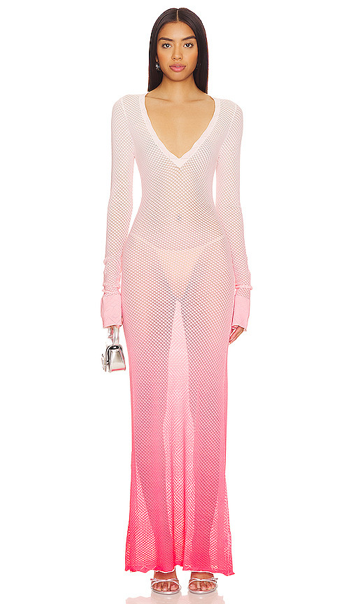 Cayes Crochet Dress in Sweet Pink | Revolve Clothing (Global)