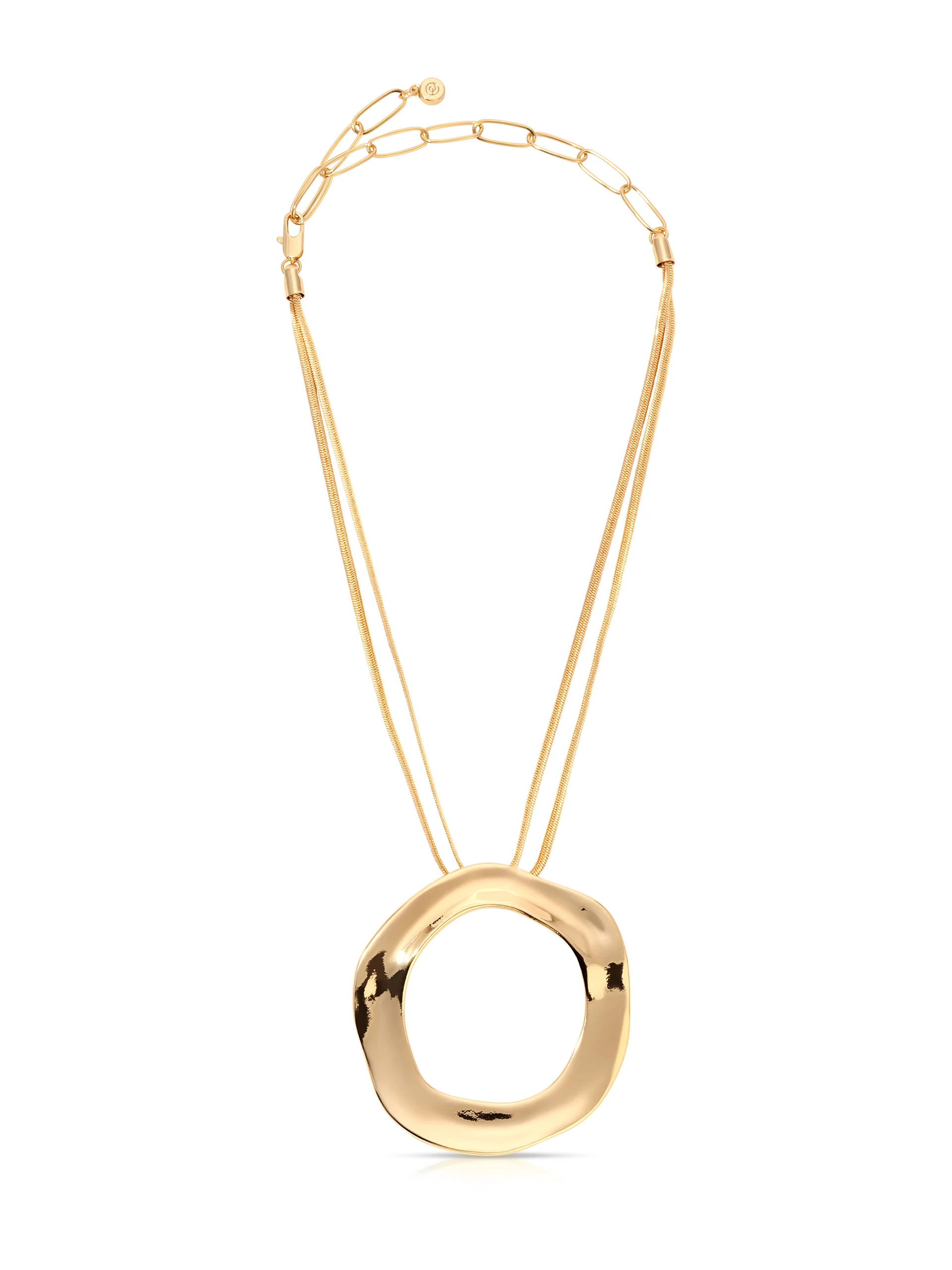 Open Circle Necklace | Ettika