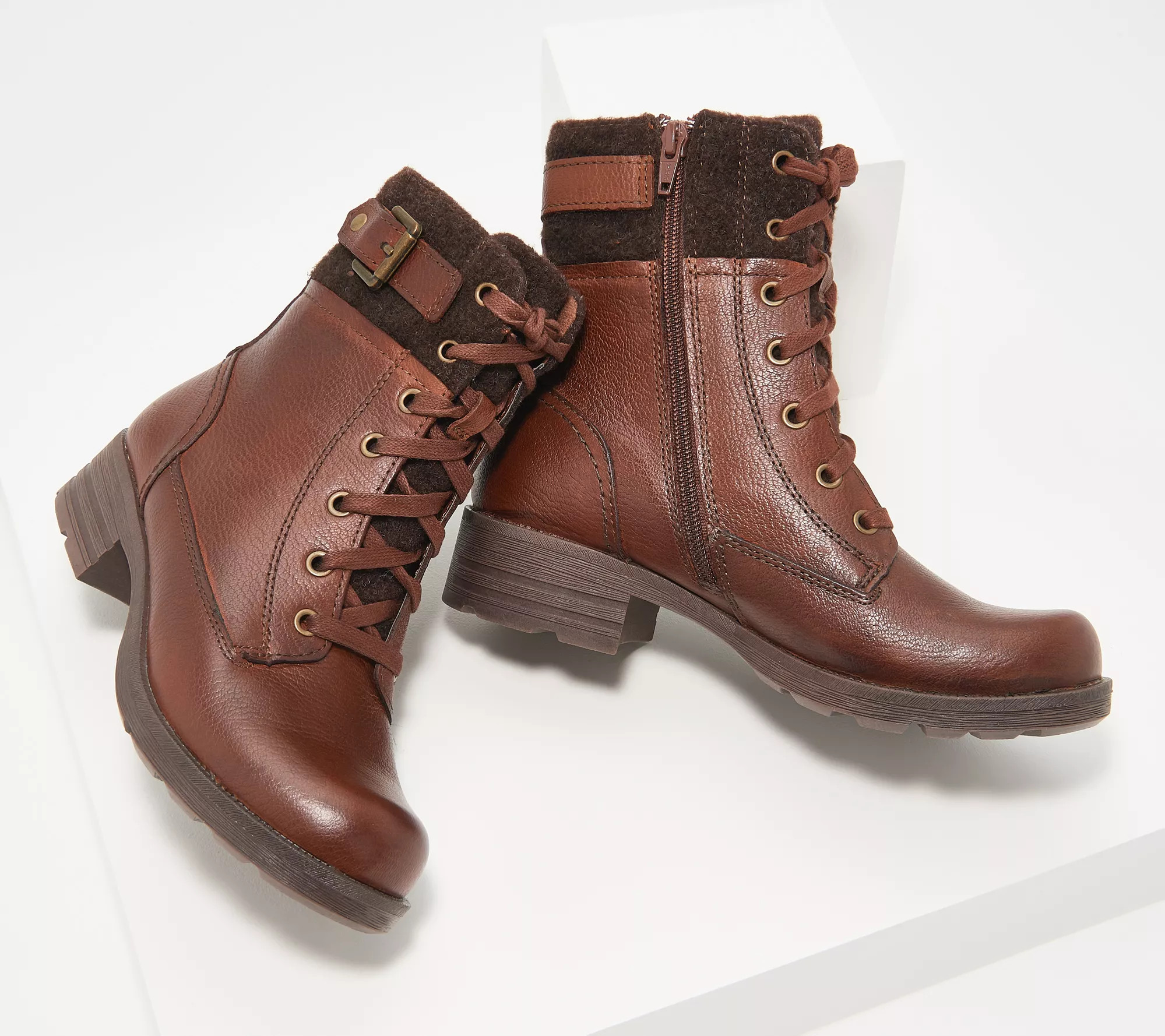 Earth Origins Lace-Up Boot - Randi Renee | QVC