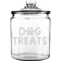 Dog Treat Jar/Engraved Glass Large Gift Puppy Mom Dad Treats | Etsy (US)