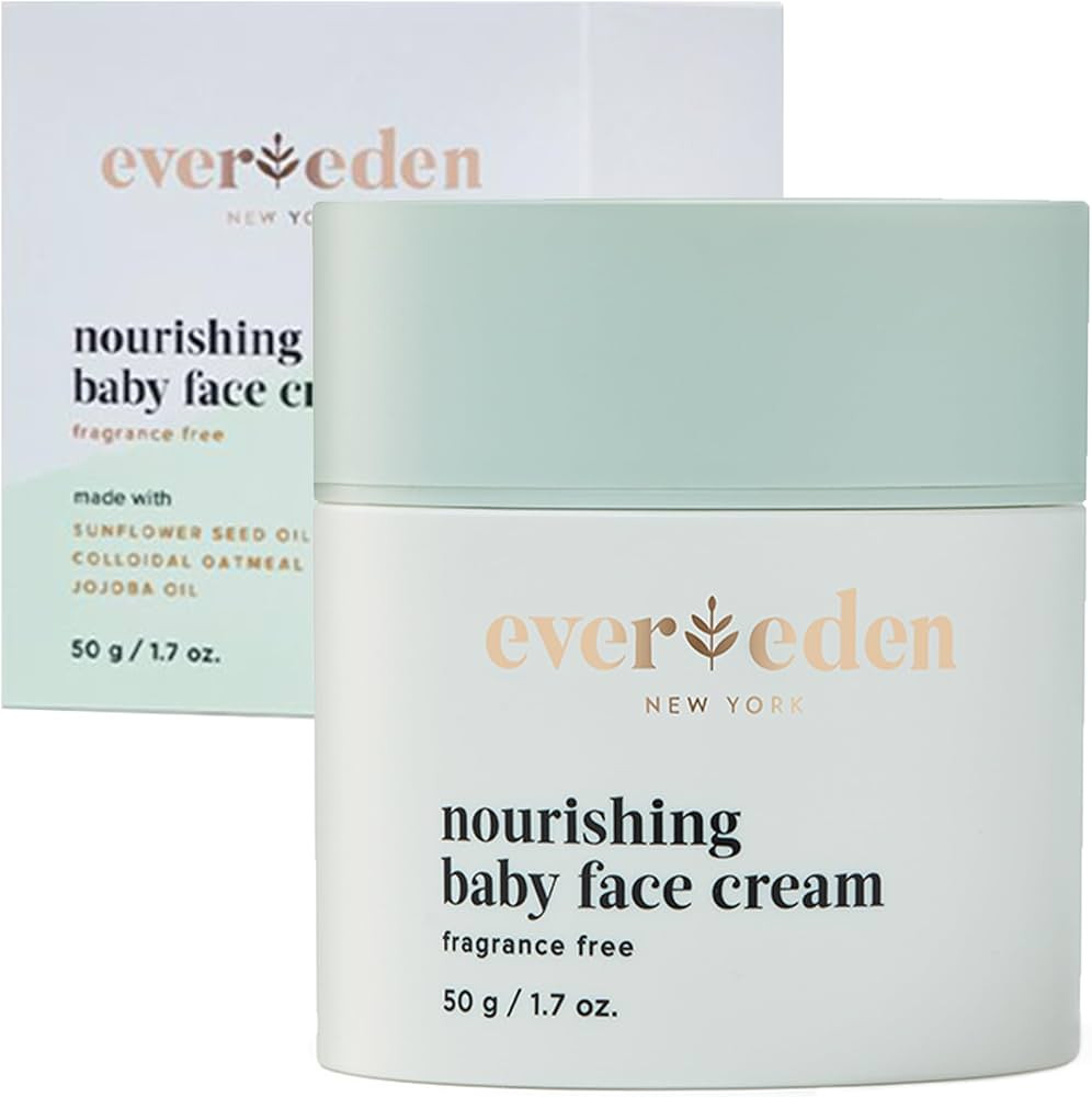 Evereden Nourishing Baby Face Cream 1.7 oz. | Non-Toxic and Fragrance-Free Baby Face Lotion | Ric... | Amazon (US)