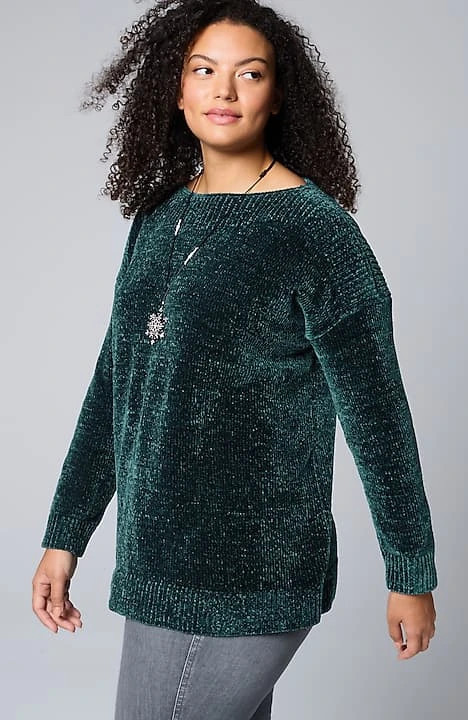 Pure Jill Luxe Chenille Sweater | J. Jill