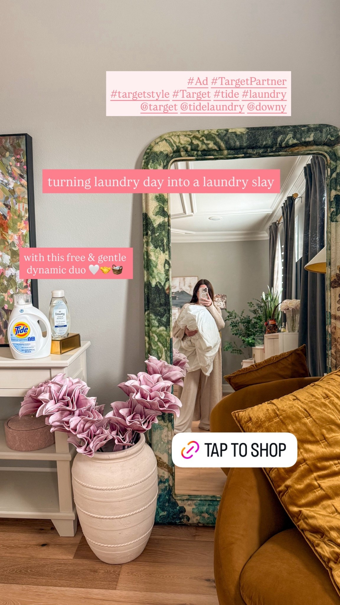 #ad Laundry day slay #TargetPartner 
#targetstyle #Target #tide #laundry 
@target @tidelaundry @downy @Shop.LTK #liketkit 