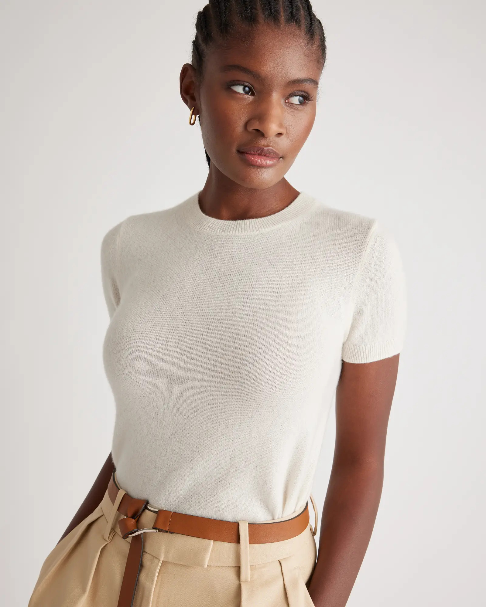 Mongolian Cashmere Tee | Quince
