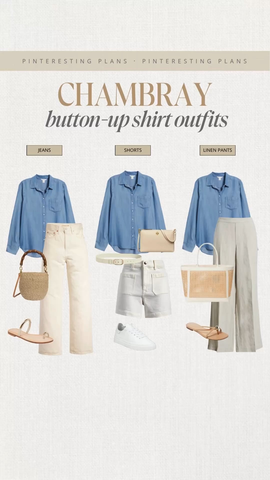 Chambray button up shirt outfits 🙌🏻🙌🏻 Fall transition, chambray outfits, denim, summer transition to fall outfit, fall fashion, summer fashion, summer style

#LTKSeasonal #LTKStyleTip #LTKFindsUnder100