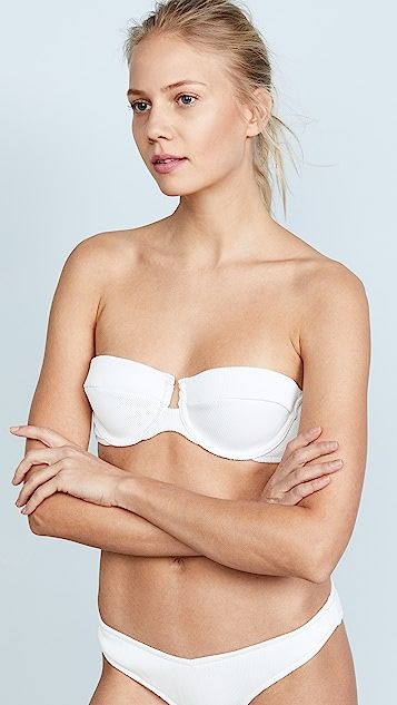 Separates Ribbed Underwire Bikini Top | Shopbop