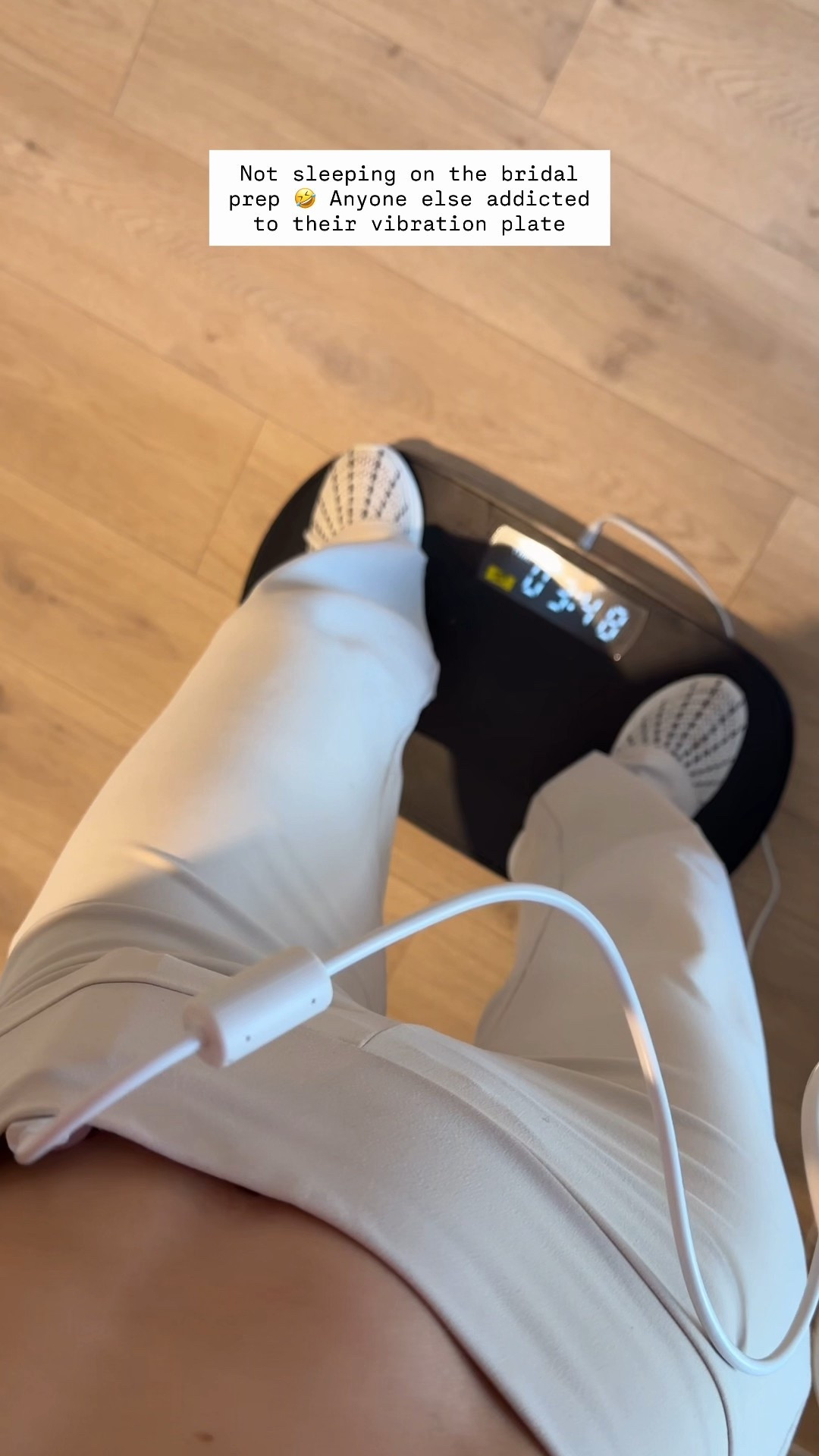 Addicted to my vibration plate! Gets my blood flowing pre-workout I loveeee 🤌🏼 

#LTKhome #LTKfitness