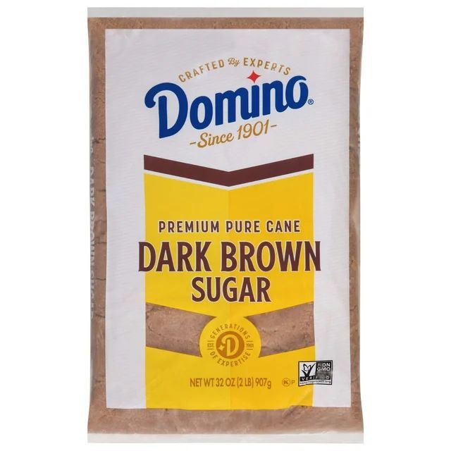 Domino Premium Pure Cane Dark Brown Sugar, 2 lb | Walmart (US)