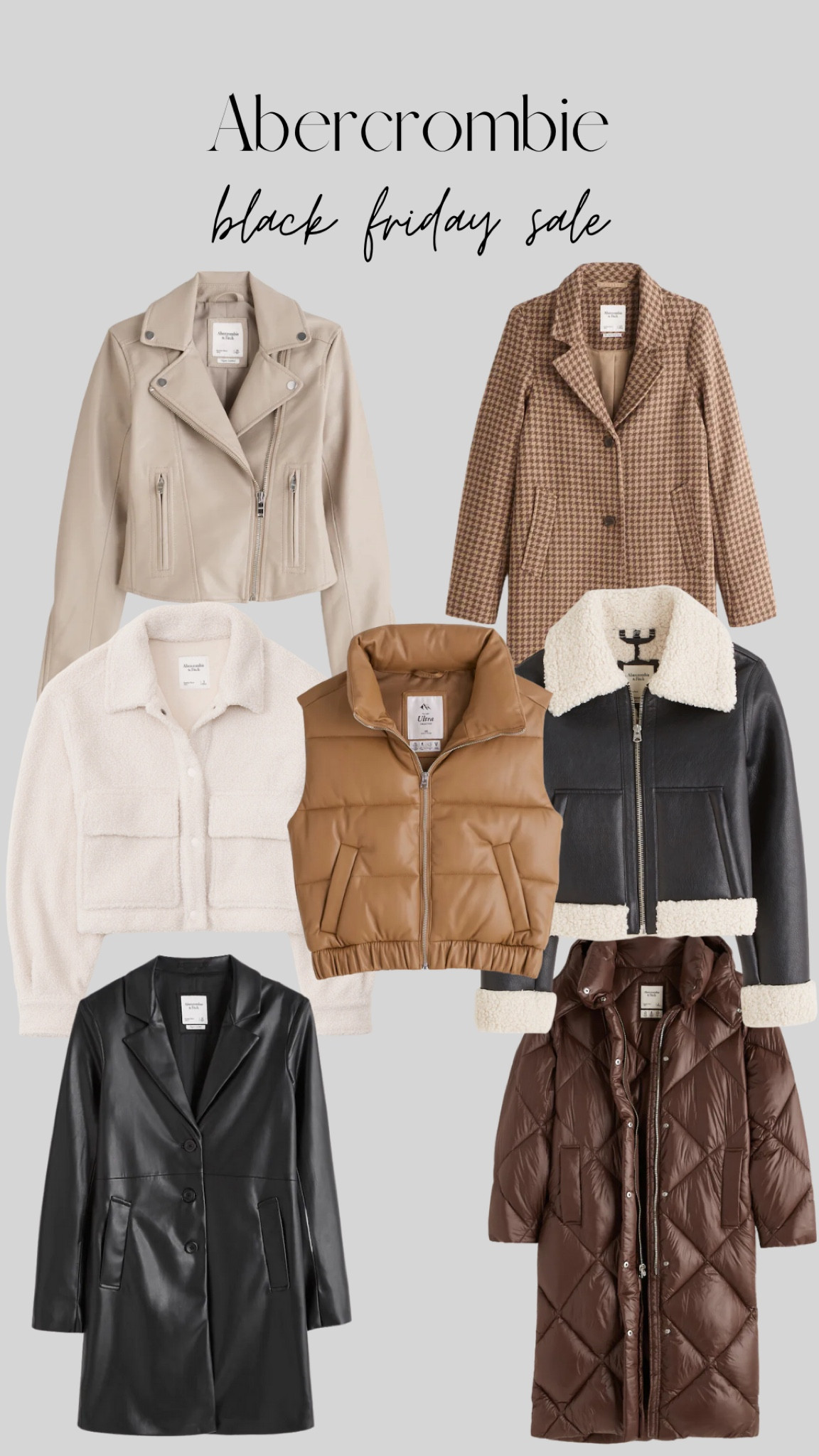 Abercrombie Black Friday Sale! 30% off 

#LTKHoliday #LTKunder100 #LTKGiftGuide