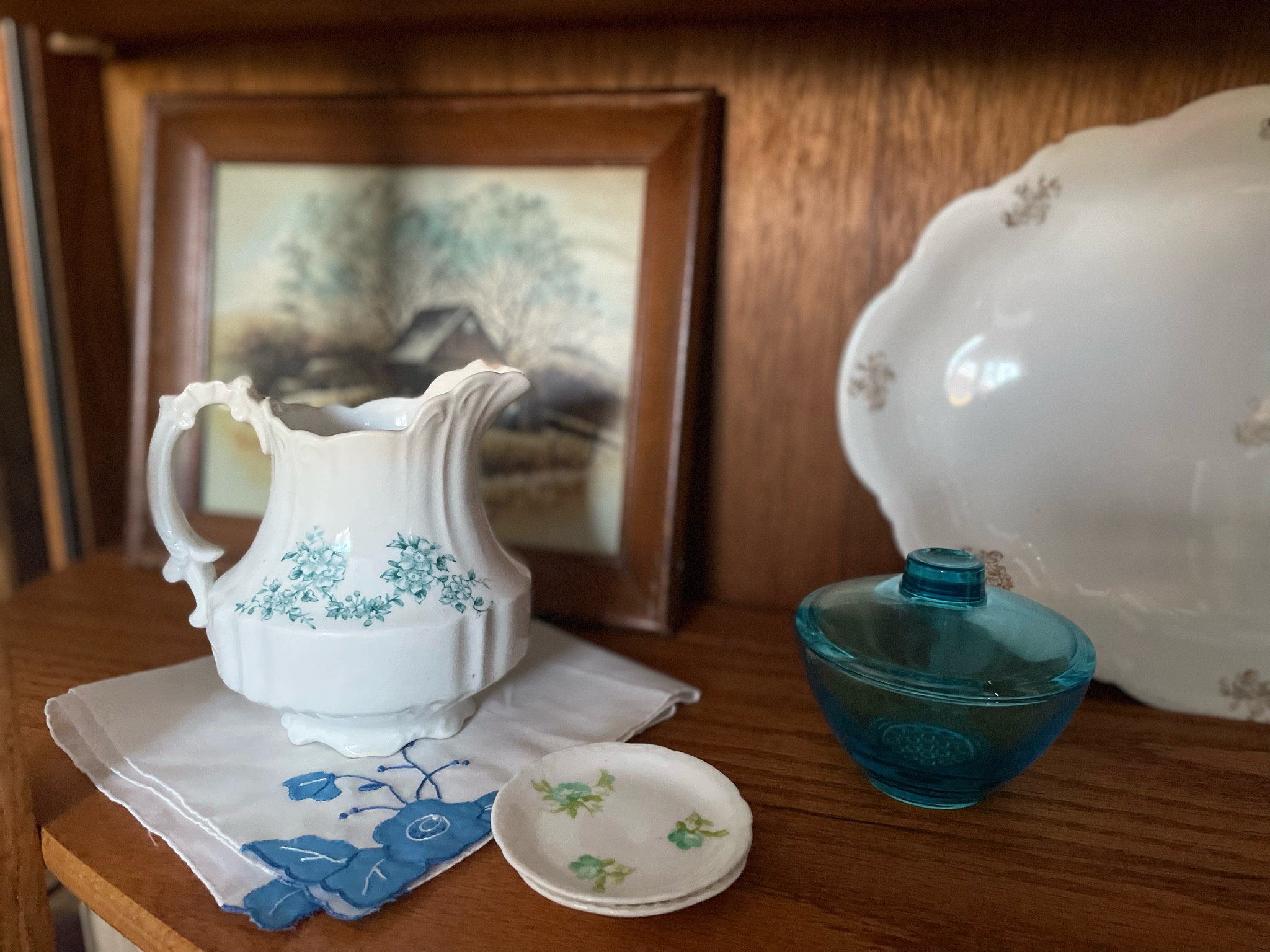 The middle of winter is a lovely time to use decor items with blue and white themes. Especially if you live in a cold climate, this kind of decor mirrors what’s going on outside! Thrifted and vintage decor pieces are timeless and budget friendly options.

#LTKFindsUnder50 #LTKSeasonal