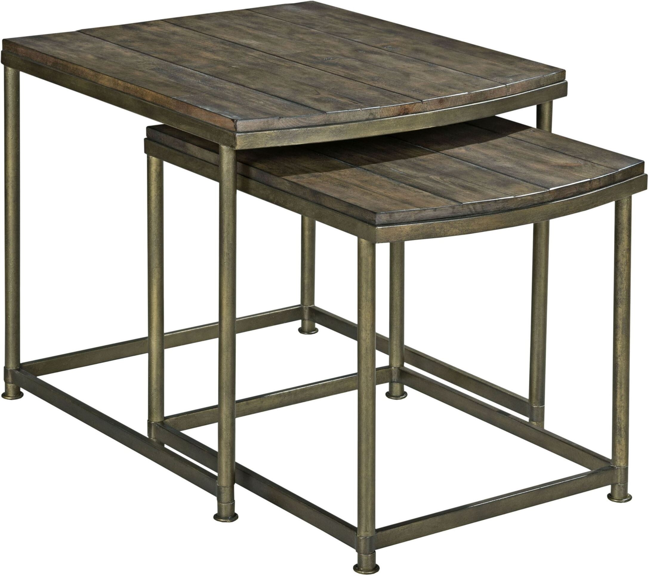 Leone Weathered Barn Nesting End Table | 1stopbedrooms