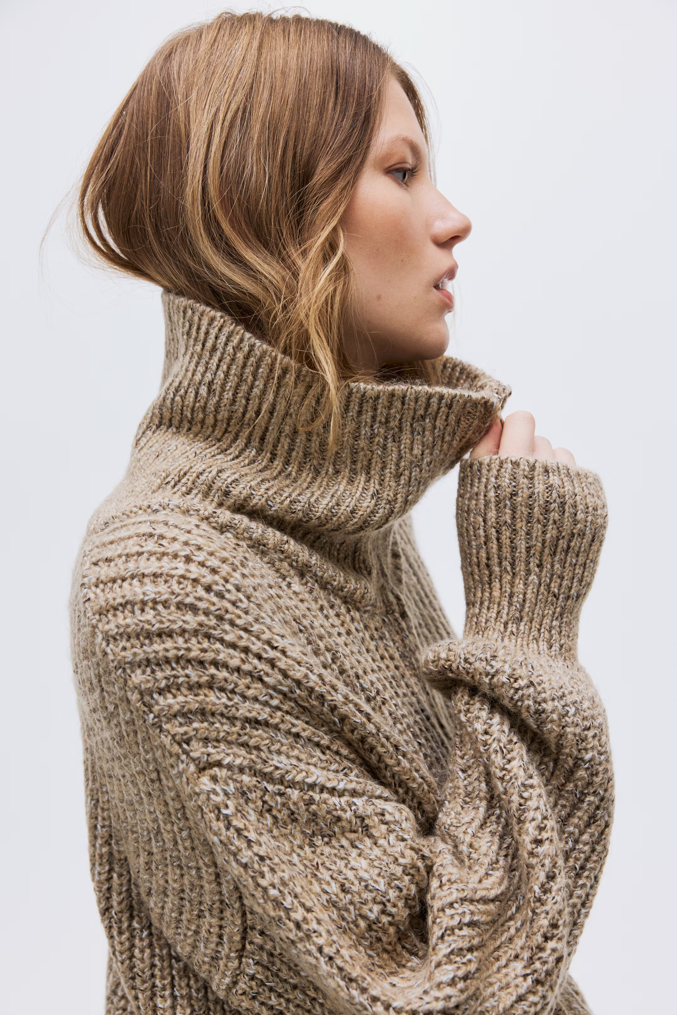 Rib-Knit Cardigan with Zipper | H&M (US + CA)