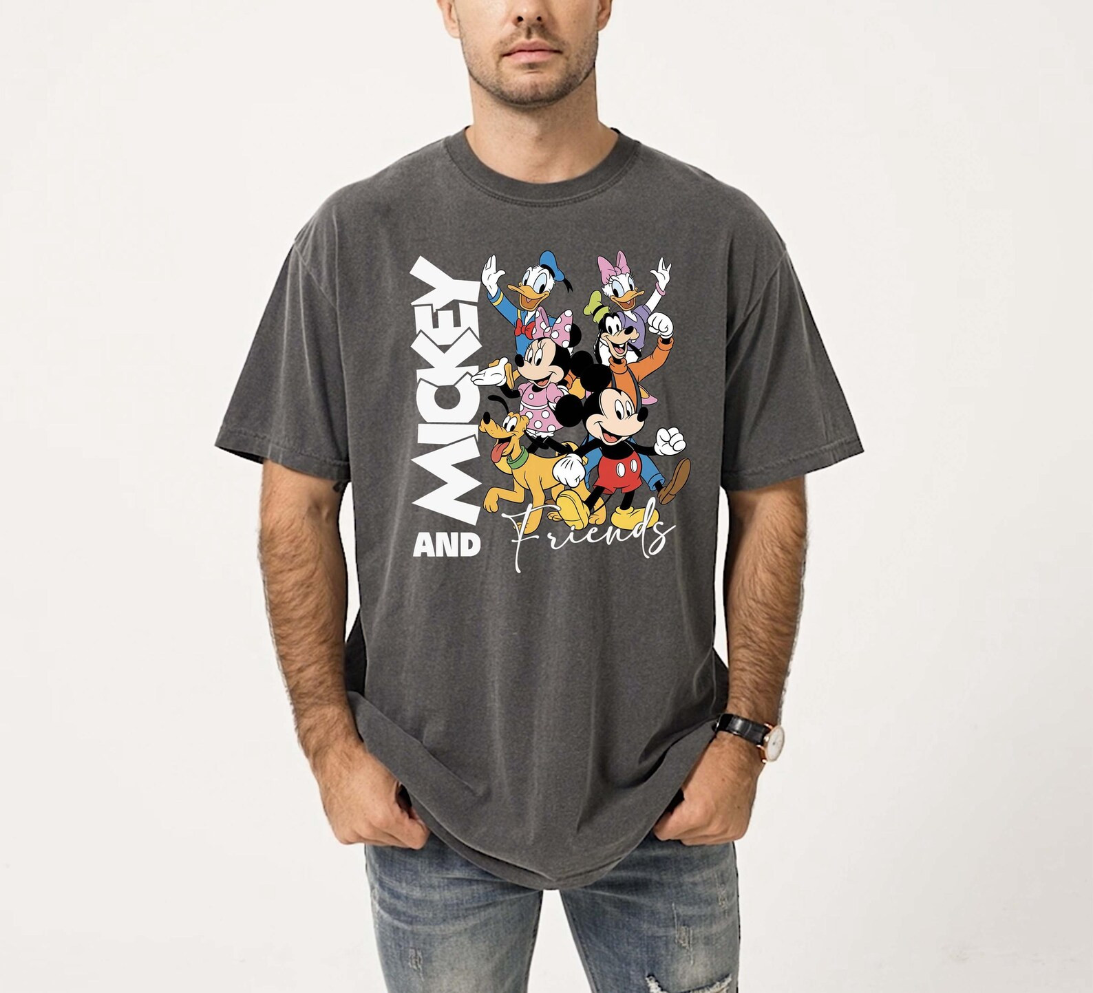 Mickey and Friends Shirt, Disney Friends T Shirt, Mickey Mouse Group Tee, Disney Family Vacation ... | Etsy (US)