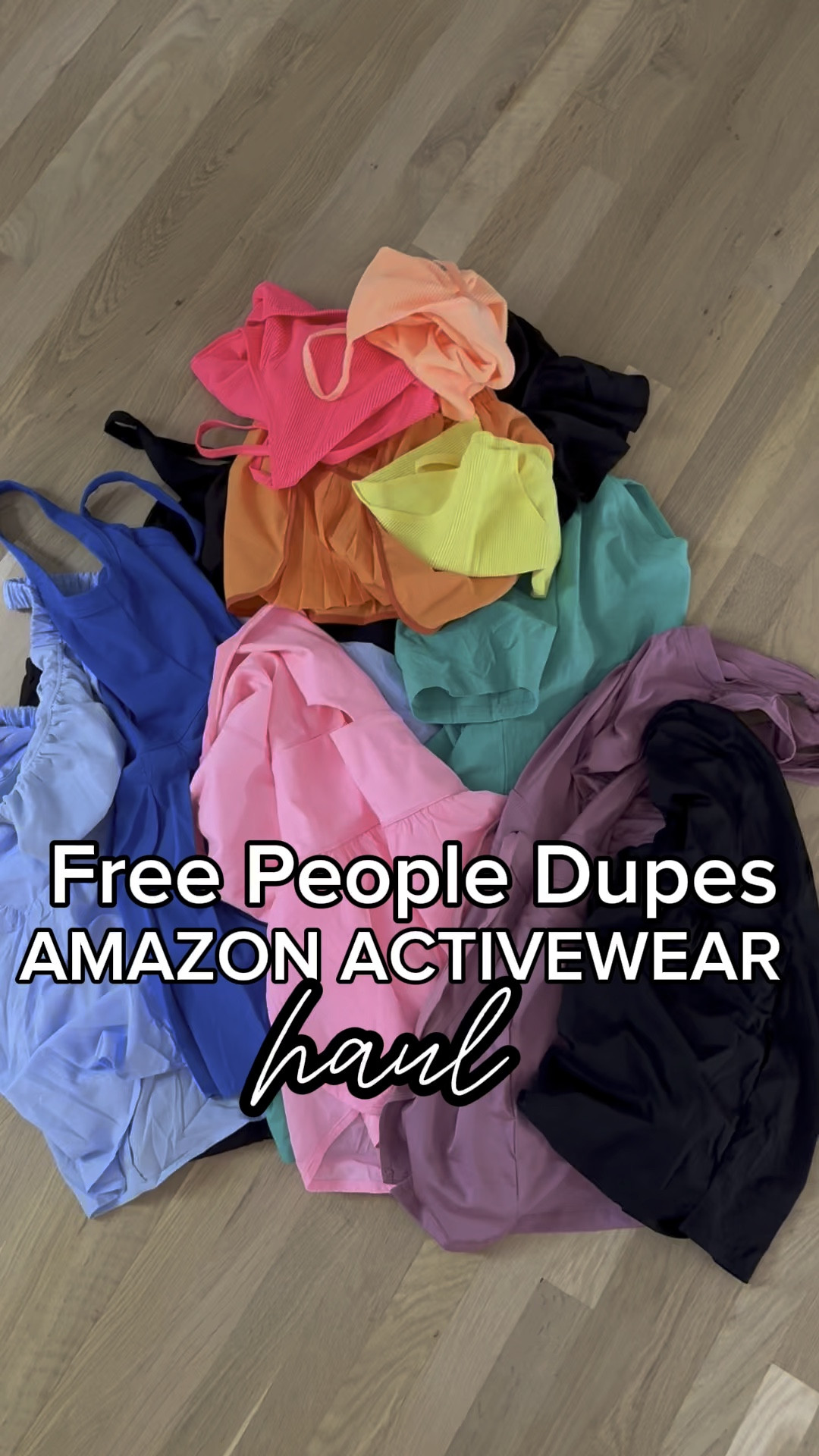 Give me ALL the bright colors ☀️👏🏻

So many fun finds! FP dupes galore (for a fraction of the price). 

Wearing mediums in everything! 

Insta: Bridgetkiene 

#LTKActive #LTKFitness #LTKSaleAlert