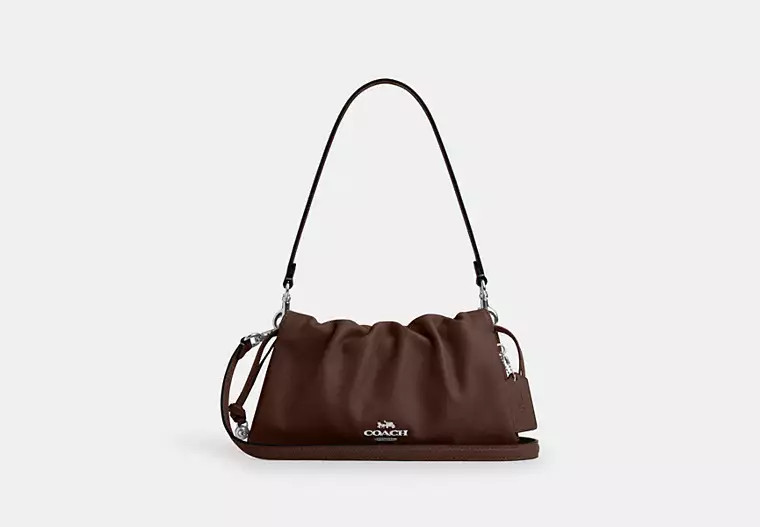 Faye Shoulder Bag With Ruching | Coach Outlet US