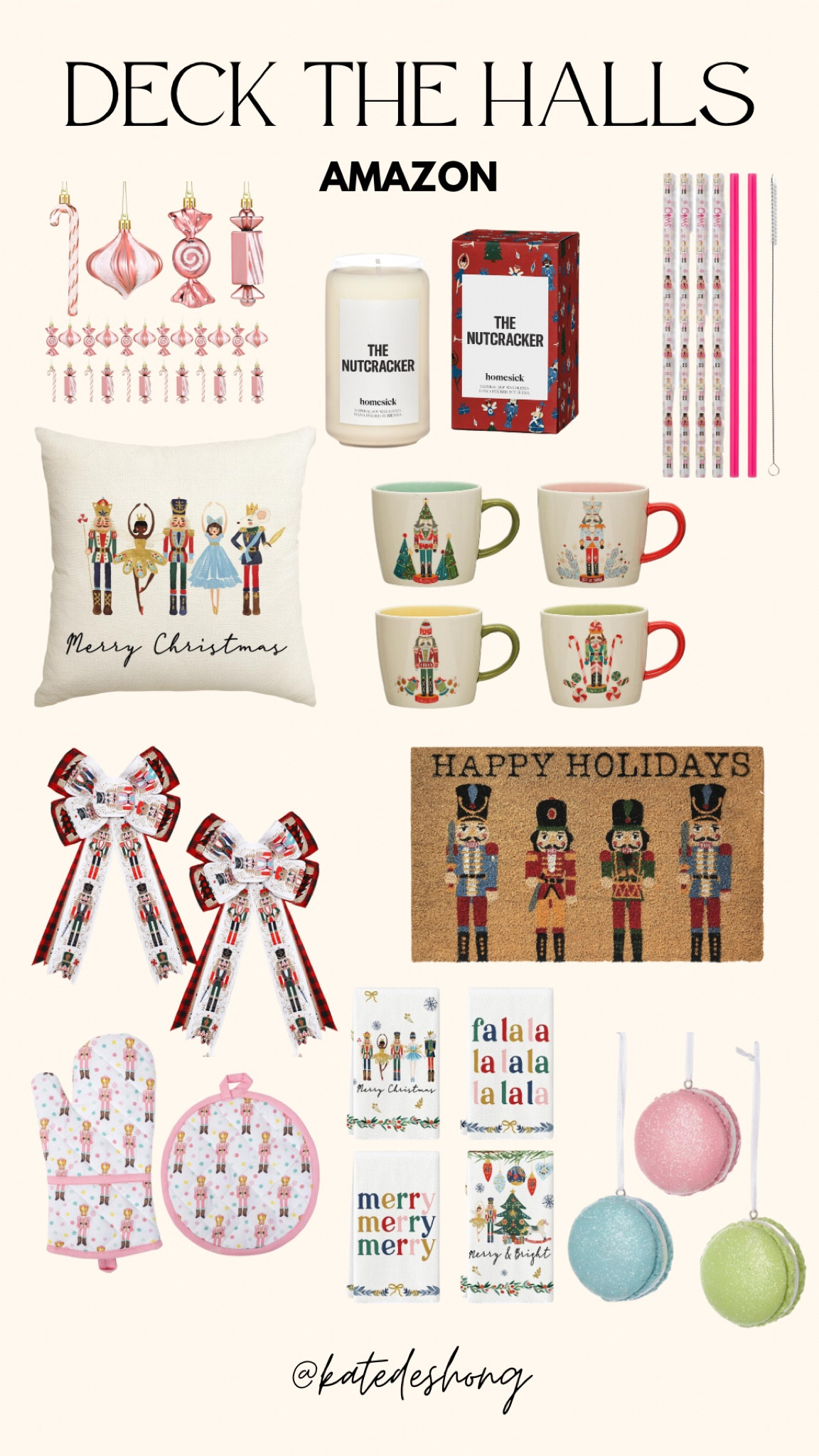 Amazon Christmas decor , nutcrackers , holiday , mug , candle , bow , baking 

#LTKHolidaySale #LTKSeasonal #LTKHoliday