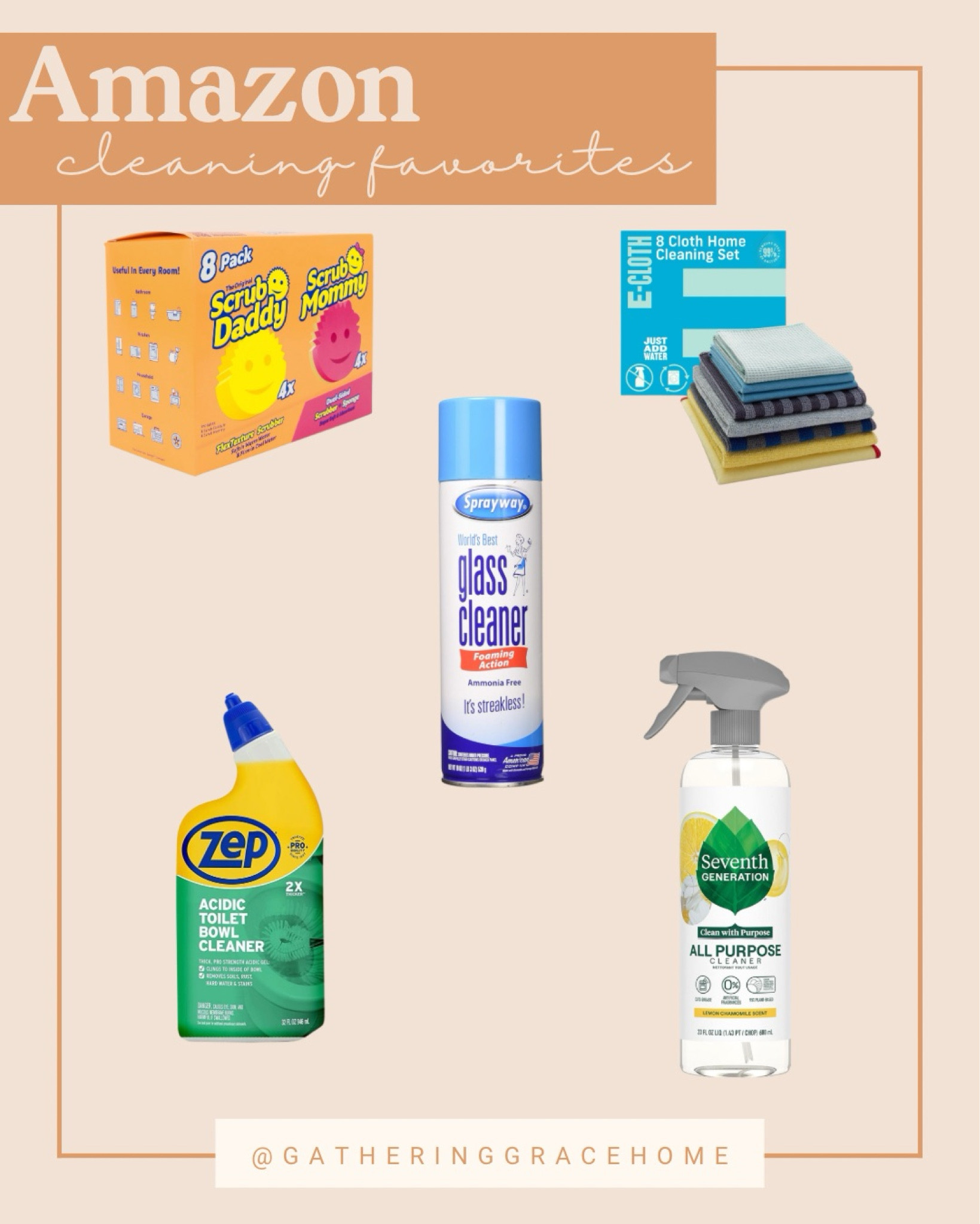 Favorite Amazon cleaning products that get the job done! Spring cleaning has arrived! 

spring cleaning cleaning favorite cleaning products Amazon finds 

#LTKHome