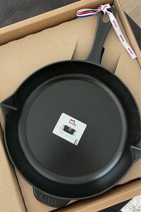 She’s a beauty! Staub 10 inch fry pan is perfect for induction, electric, gas, oven-safe, food-safe and doesn’t require any seasoning. Perfect for frying, roasting, glazing and searing food.  

#LTKhome #LTKfindsunder100