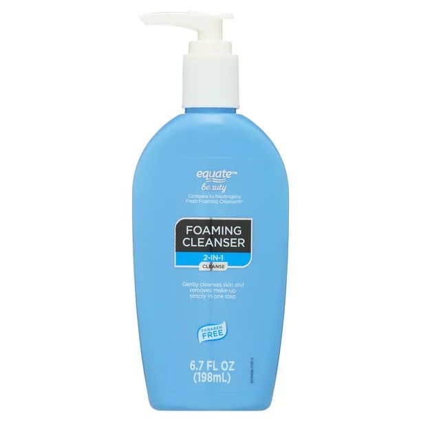 Equate Beauty Foaming 2-in-1 Cleanser, 6.7 fl oz - Walmart.com | Walmart (US)