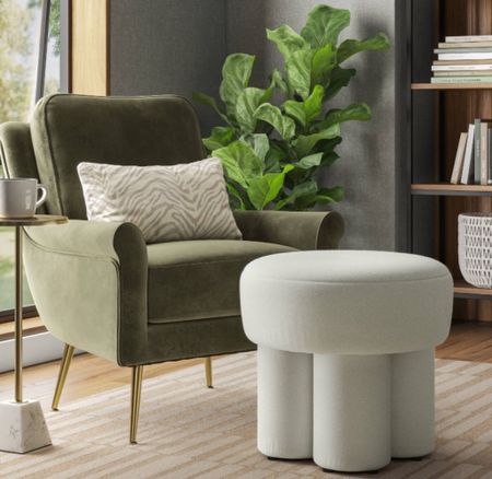 Love this Boulce ottoman 

Affordable furniture/ living room / target finds / drink table / accent chair / 

#LTKhome
