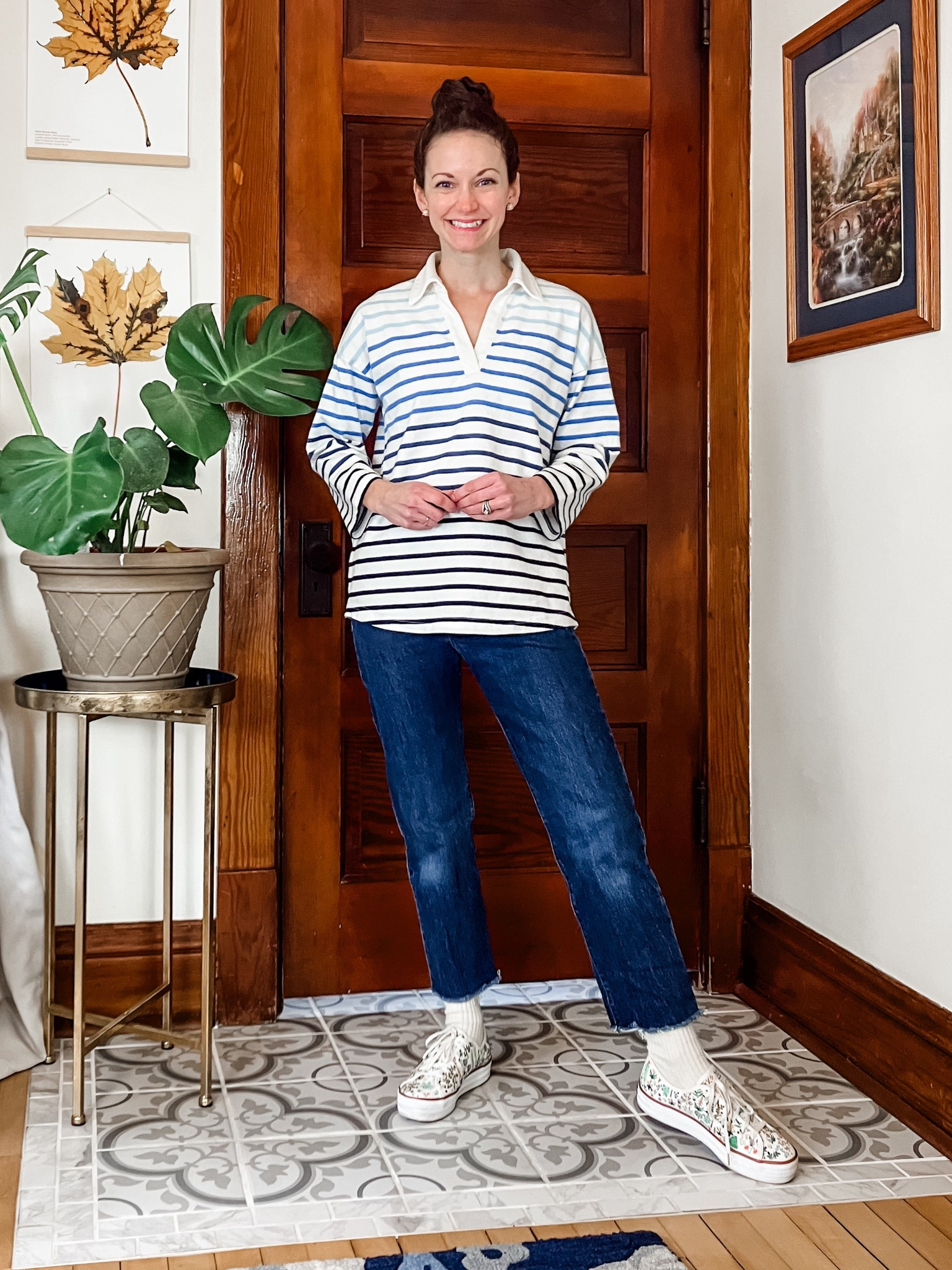 Preppy spring outfit!
Petite outfit. Classic outfit. Nautical outfit. Modest outfit. Preppy outfit  

#LTKPetite #LTKOver40 #LTKStyleTip