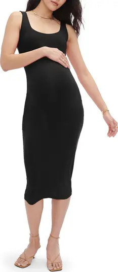 HATCH The Body Maternity Midi Tank Dress | Nordstrom | Nordstrom
