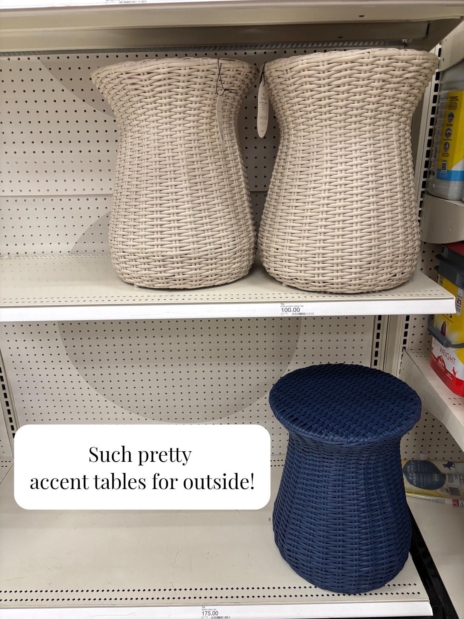 Clean, modern garden stools! Love to have a little place for a snack, book and drink on the deck or by the pool! 


Outdoor furniture, outdoor decor, accent tables, outdoor accent tables, outdoor side tables, patio furniture, deck, furniture, target home, Walmart home, Amazon home, target finds, front porch, and spa, front porch, decor, home, home decor

#LTKSeasonal #LTKSaleAlert #LTKHome