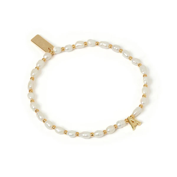 Initial Pearl Bracelet | Arms Of Eve