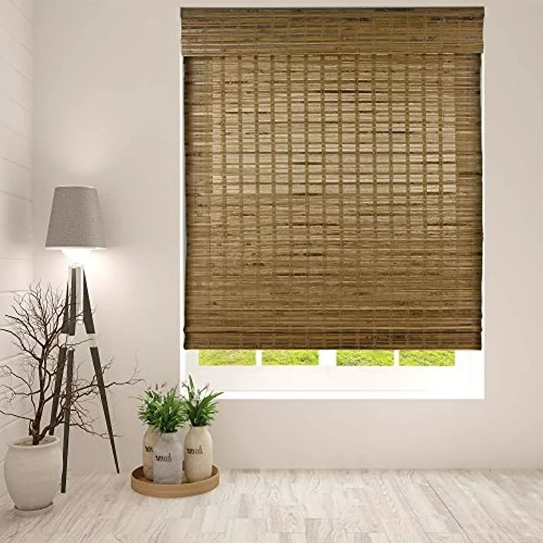 Arlo Blinds Dali Native Cordless Bamboo Shades Blinds Size 35 W x 60 H Cordless Lift System ensur... | Walmart (US)