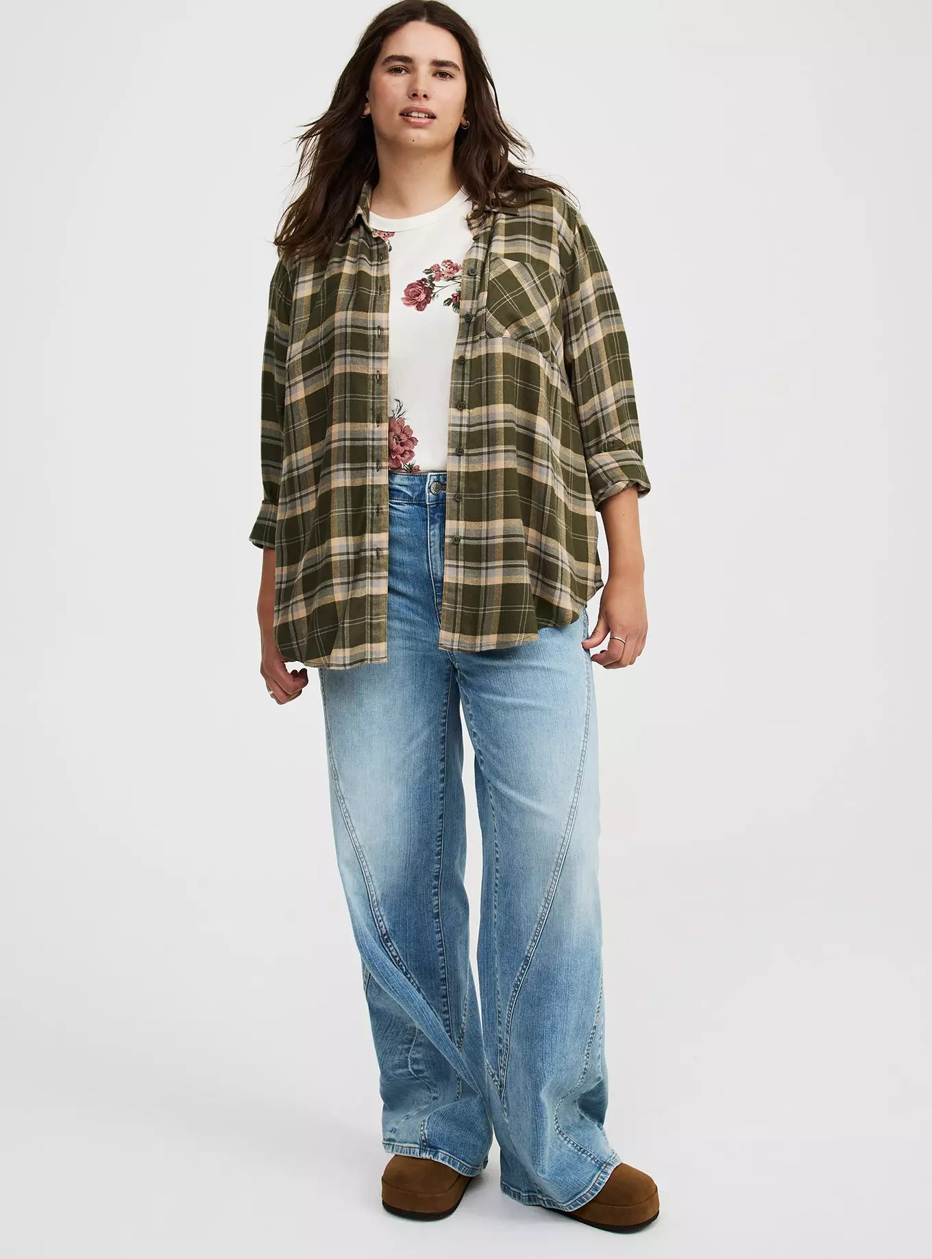 Lizzie Button-Up Shirt | Torrid (US & Canada)
