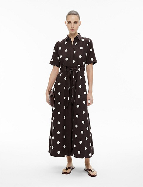 Witchery Spot Eyelet Dress | David Jones | David Jones (Australia & New Zealand)
