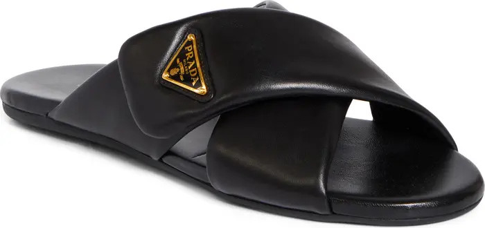 Logo Crisscross Slide Sandal (Women) | Nordstrom