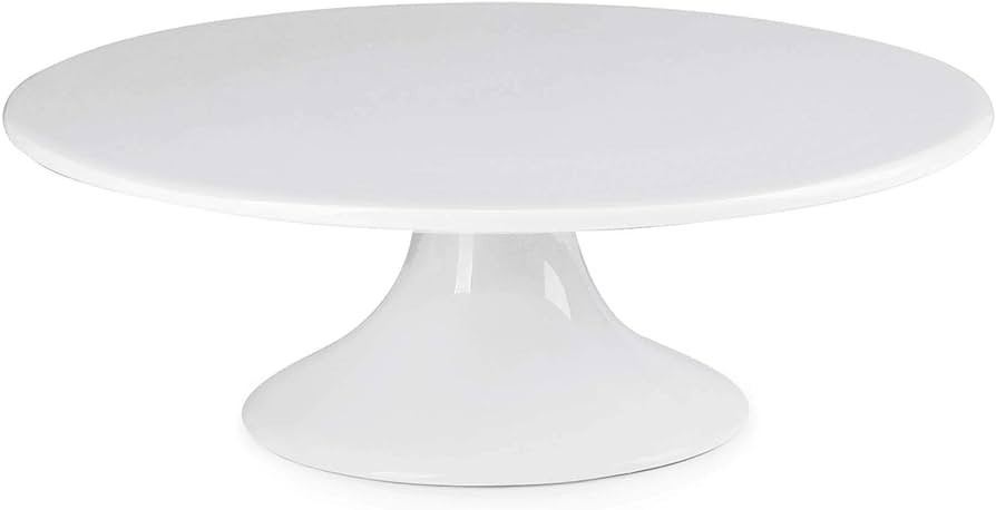 Sweese 10-Inch Porcelain Cake Stand, Round Dessert Stand, Cupcake Stand for Birthday Parties, Wed... | Amazon (US)