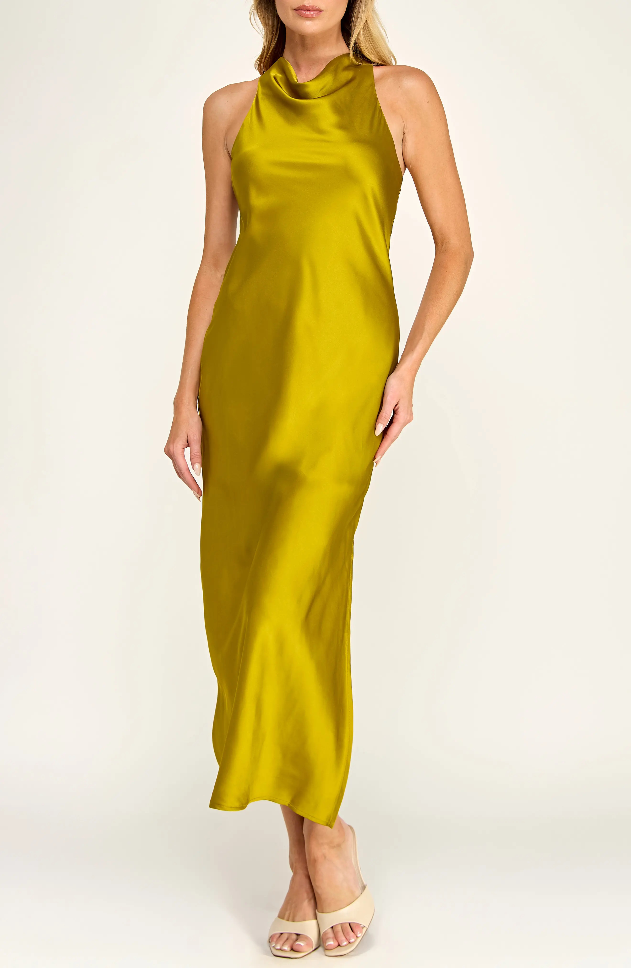 Socialite Racerback Satin Dress (Women) | Nordstrom | Nordstrom