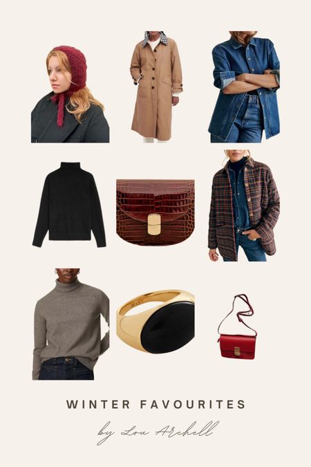 Winter favourites on repeat.

Featuring Barbour, sezane and a cute mohair bonnet 

#LTKover40 #LTKeurope #LTKSeasonal