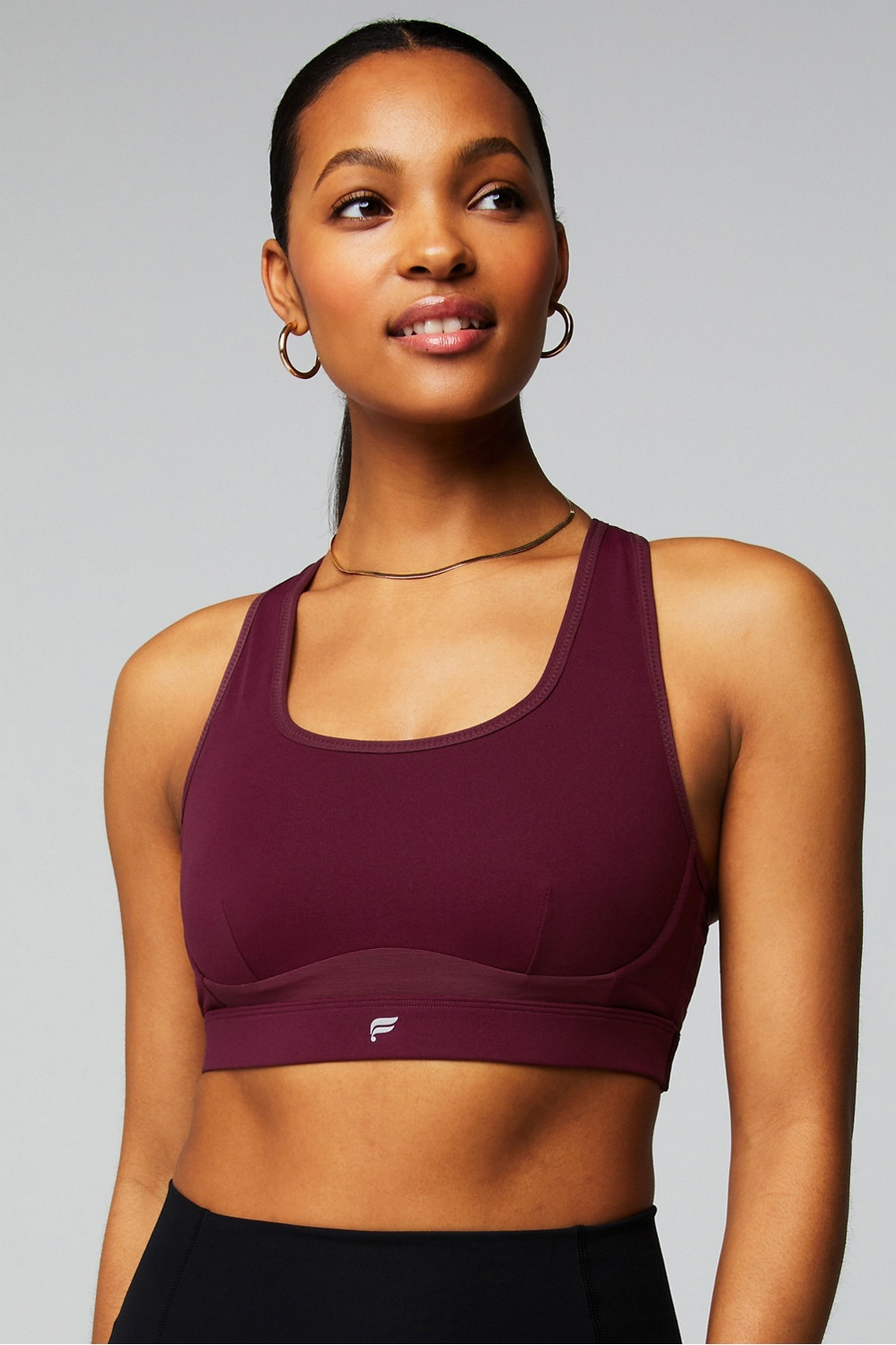 Belle Racerback High Impact Sports Bra | Fabletics - North America