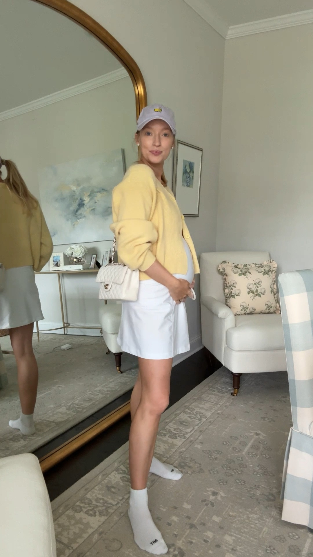 Today’s athleisure outfit meeting some girlfriends for breakfast and a walk! It’s oddly chilly in Atlanta this Memorial Day weekend so I have a butter yellow sweater on just in case! My white tennis dress is on sale 25% plus stack code AFSUMMER for an extra 15% off 

Use code STRAWBERRYCHIC20 for 20% off my sweater or your order at petal and pup  

#LTKSummerEdit #LTKSaleAlert #LTKBump